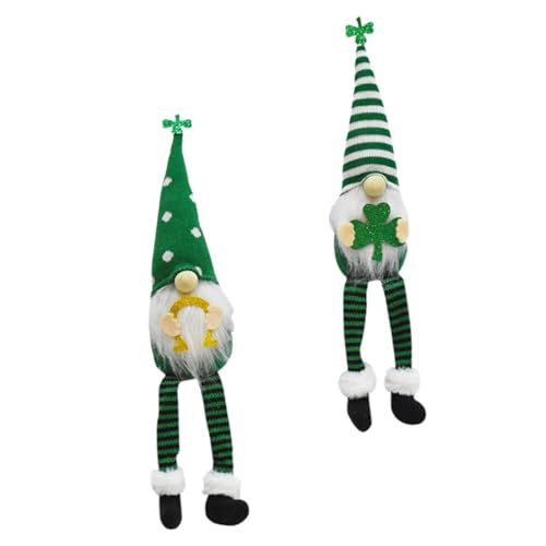 Holibanna 2 Stück gesichtslose Puppe Heimbüro Wichteldekorationen für zu Hause Ornamente Gnom Plüsch buchregal Dekoration wichtelpuppe st. Patricks Day Ornament Festival-Zwergpuppe Stoff Holibanna 2 Stück gesichtslose Puppe Heimbüro Wichteldekorationen für zu Hause Ornamente Gnom Plüsch buchregal Dekoration wichtelpuppe st. Patricks Day Ornament Festival-Zwergpuppe Stoff von Holibanna