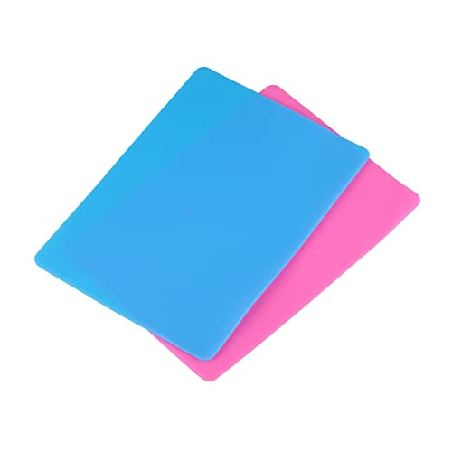 Holibanna 2 Stücke Silikonmatte für Bastelarbeiten Diy Tischunterlage und Blau zum Schutz vor Kratzern für Epoxidharz und Schmuckherstellung Holibanna 2 Stücke Silikonmatte für Bastelarbeiten Diy Tischunterlage und Blau zum Schutz vor Kratzern für Epoxidharz und Schmuckherstellung von Holibanna