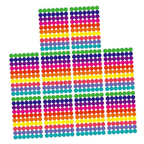 Holibanna 20 Blatt DIY Runde Klebepunkte Aufkleber Handbeschriftbar Selbstklebend für Büro Lager Schule Farbcodierung Vielseitig Einsetzbar für Umschläge Notizbücher und Projekte Holibanna 20 Blatt DIY Runde Klebepunkte Aufkleber Handbeschriftbar Selbstklebend für Büro Lager Schule Farbcodierung Vielseitig Einsetzbar für Umschläge Notizbücher und Projekte von Holibanna
