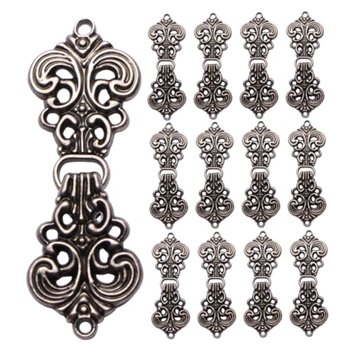 Holibanna 20 Paare Hanfu Umhangverschlüsse mit Wolkenmuster Legierungsknöpfe Eltern-schnalle Vintage-stil Stabile Cloak Clips für Strickjacken Cardigans und Mäntel Holibanna 20 Paare Hanfu Umhangverschlüsse mit Wolkenmuster Legierungsknöpfe Eltern-schnalle Vintage-stil Stabile Cloak Clips für Strickjacken Cardigans und Mäntel von Holibanna