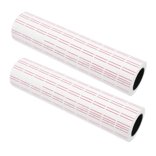 Holibanna 20 Rollen Selbstklebende Preisschilder Papier Rechteckige Preisetiketten für Einzelhandel und Supermarkt Starke Haftung Klare Druckqualität Praktisch Abreißbar Weiß mit Holibanna 20 Rollen Selbstklebende Preisschilder Papier Rechteckige Preisetiketten für Einzelhandel und Supermarkt Starke Haftung Klare Druckqualität Praktisch Abreißbar Weiß mit von Holibanna