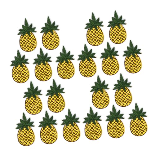 Holibanna 20 Stück Ananas -Stickerei Stoffflicken für Kleidung Hosen dekorative Patches Fruchtpflaster nähen tropische applikationen Gehäkelter Obst-Aufnäher zum Aufnähen Stickgarn Holibanna 20 Stück Ananas -Stickerei Stoffflicken für Kleidung Hosen dekorative Patches Fruchtpflaster nähen tropische applikationen Gehäkelter Obst-Aufnäher zum Aufnähen Stickgarn von Holibanna