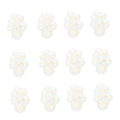 Holibanna 20 Stück DIY Wolkenperlen aus Acryl Niedliche Wolkenform Spacer Charms für Armband Ohrringe Haarzöpfe Schlüsselanhänger Leichte Langlebige Perlen für Vielseitiges Basteln von Holibanna