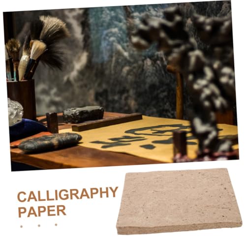 Holibanna 20 Stück Handgeschöpftes Reispapier Vintage Bastelpapier für Decoupage Scrapbooking Kalligrafie Malerei Vielseitig Robust mit Authentischer Textur Holibanna 20 Stück Handgeschöpftes Reispapier Vintage Bastelpapier für Decoupage Scrapbooking Kalligrafie Malerei Vielseitig Robust mit Authentischer Textur von Holibanna