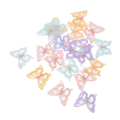 Holibanna 20 Stück Organza Dekoration Mit Doppeltem Schmetterlingsmuster Für Kleider – Schmetterlinge Verzierung Stoffapplikationen Dekor DIY Verzierungen Stickerei Nähen Hochzeit Holibanna 20 Stück Organza Dekoration Mit Doppeltem Schmetterlingsmuster Für Kleider – Schmetterlinge Verzierung Stoffapplikationen Dekor DIY Verzierungen Stickerei Nähen Hochzeit von Holibanna