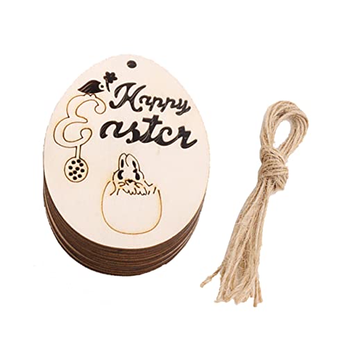 Holibanna 20 Stück Osterdekorative Eier basteln für ostern basteln zu ostern osterbastelei ostern dekoration Eier basteln groß unvollendetes Holzhandwerk Weihnachtsschmuck basteln Hölzern von Holibanna