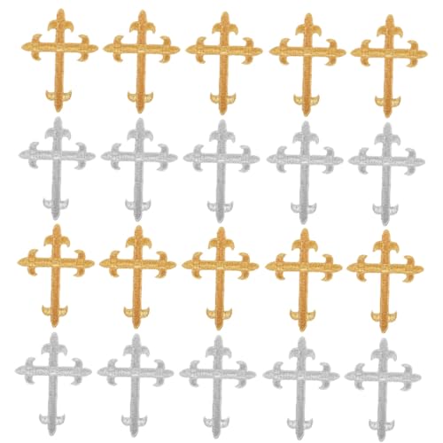 Holibanna 20 Stück Stickerei Pailletten Patch Niedlicher Kreuz Patch Applikations Für Kleidung Zum Aufbügeln Stick In Kreuzform Zum Aufbügeln DIY Kreuz Applikation Holibanna 20 Stück Stickerei Pailletten Patch Niedlicher Kreuz Patch Applikations Für Kleidung Zum Aufbügeln Stick In Kreuzform Zum Aufbügeln DIY Kreuz Applikation von Holibanna