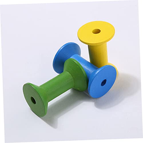 Holibanna 20 Stück Teiliges Bunte Holzspulen Stabile DIY Bobbin zum Basteln Glatt Geschliffen Vielseitig Einsetzbar für Faden Draht Schnur Garnspulen und Handarbeitsprojekte Holibanna 20 Stück Teiliges Bunte Holzspulen Stabile DIY Bobbin zum Basteln Glatt Geschliffen Vielseitig Einsetzbar für Faden Draht Schnur Garnspulen und Handarbeitsprojekte von Holibanna