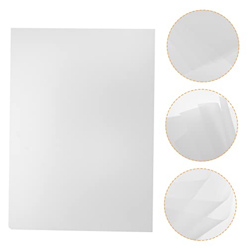 Holibanna 20 Stück Teiliges Dtf Hitzetransferfolie für Kleidung Doppelseitige Matte Pet Folie für DIY Projekte Personalisierte Textilgestaltung Vielseitig Einsetzbar von Holibanna
