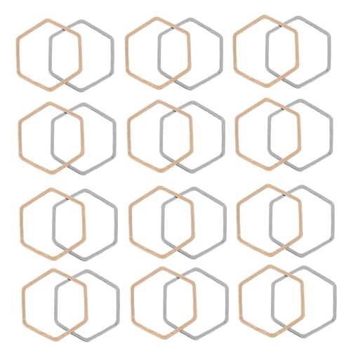 Holibanna 20 Stück Teiliges Geometrisches Schmuckanhänger Legierung Minimalistisches DIY Ohrstecker Ohrring zubehör für Handgefertigte Earring Making Pendants Kreative Schmuckherstellung von Holibanna