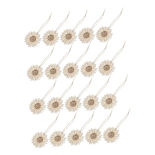 Holibanna 20 Stück Teiliges Holz Sonnenblumen Bemalen Natürliche Garten deko zum Aufhängen Robuste Holzscheiben für DIY Bastelprojekte Wetterfestes Material für Frühling und Holibanna 20 Stück Teiliges Holz Sonnenblumen Bemalen Natürliche Garten deko zum Aufhängen Robuste Holzscheiben für DIY Bastelprojekte Wetterfestes Material für Frühling und von Holibanna