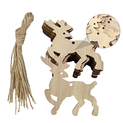Holibanna 20 Stück Teiliges Holzanhänger DIY Weihnachtsdeko mit Filigranen Motiven Maschinell Geschnitten Langlebig Handfreundlich als Festlicher Baumschmuck und Holibanna 20 Stück Teiliges Holzanhänger DIY Weihnachtsdeko mit Filigranen Motiven Maschinell Geschnitten Langlebig Handfreundlich als Festlicher Baumschmuck und von Holibanna