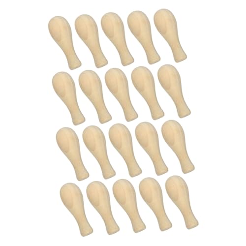 Holibanna 20 Stück Teiliges Holzgriff Wachssiegelstempel Ersatzgriff Komfortabel Einfache Handhabung Geeignet für Hochzeit Geburtstag Vielseitiges Stempelzubehör von Holibanna
