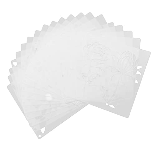 Holibanna 20 Stück Teiliges Set Wiederverwendbare Schablonen für Malerei von Blumen und Pflanzen Vielseitige Vorlagen für DIY Projekte Scrapbooking Wanddekoration und Mehr Holibanna 20 Stück Teiliges Set Wiederverwendbare Schablonen für Malerei von Blumen und Pflanzen Vielseitige Vorlagen für DIY Projekte Scrapbooking Wanddekoration und Mehr von Holibanna