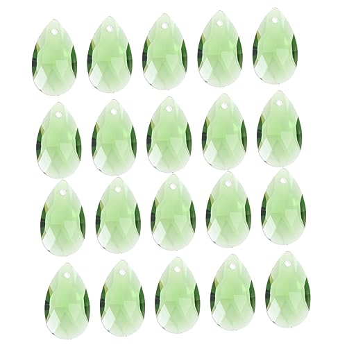 Holibanna 20 Stück Wasserfall Glasperlen Pastellfarbe für Diy Schmuckherstellung für Armbänder und Bastelprojekte Langlebig und Bruchsicher von Holibanna