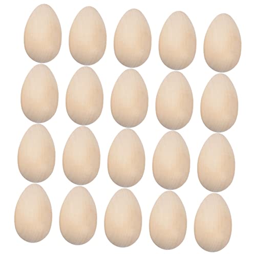 Holibanna 20 Stück bemaltes Holzspielzeug bunt Eiermalerei Dekoration schmucklos für DIY Ostereier kreatives Osterei Ostereier aus Holz, unvollendet Holzeier selber machen hölzern Holibanna 20 Stück bemaltes Holzspielzeug bunt Eiermalerei Dekoration schmucklos für DIY Ostereier kreatives Osterei Ostereier aus Holz, unvollendet Holzeier selber machen hölzern von Holibanna