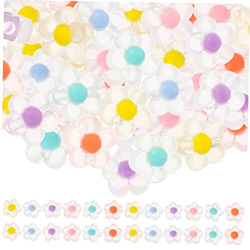 Holibanna 200 Stück Acryl Blumen Spacer Perlen für Schmuckherstellung Frosted Bunte DIY Perlen Vielseitig für Armband Halskette Anhänger Hochwertige Kunststoffperlen Holibanna 200 Stück Acryl Blumen Spacer Perlen für Schmuckherstellung Frosted Bunte DIY Perlen Vielseitig für Armband Halskette Anhänger Hochwertige Kunststoffperlen von Holibanna