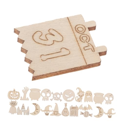 Holibanna 200 Stück Halloween Holzspäne Handgefertigt Herbstdekorationen Zum Bemalen Basteln Für Holz Graffiti Anhänger Unvollendete Verzierungen Halloween Bastelarbeiten Zum Holibanna 200 Stück Halloween Holzspäne Handgefertigt Herbstdekorationen Zum Bemalen Basteln Für Holz Graffiti Anhänger Unvollendete Verzierungen Halloween Bastelarbeiten Zum von Holibanna