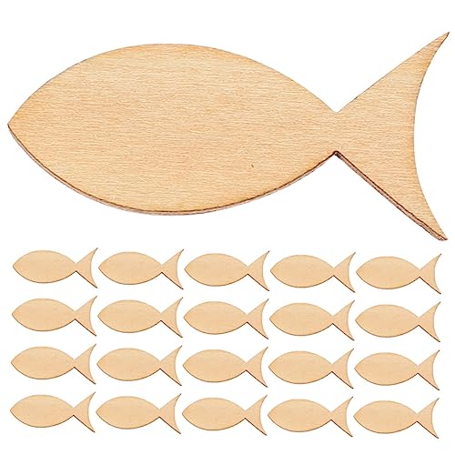 Holibanna 200 Stück Holzfische Zuschnitte Unvollendete Holzscheiben für DIY Bastelprojekte Tischdeko für Feste und Heimdekoration Hochwertigem Holz Holibanna 200 Stück Holzfische Zuschnitte Unvollendete Holzscheiben für DIY Bastelprojekte Tischdeko für Feste und Heimdekoration Hochwertigem Holz von Holibanna
