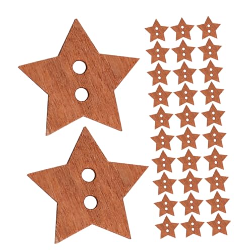 Holibanna 200 Stück Holzknöpfe in Sternform Vintage Fünf punkte dekoknöpfe aus Robustem Holz für Nähen Basteln Kleidung Mäntel DIY projekte Kreative Handarbeitsaccessoires Holibanna 200 Stück Holzknöpfe in Sternform Vintage Fünf punkte dekoknöpfe aus Robustem Holz für Nähen Basteln Kleidung Mäntel DIY projekte Kreative Handarbeitsaccessoires von Holibanna