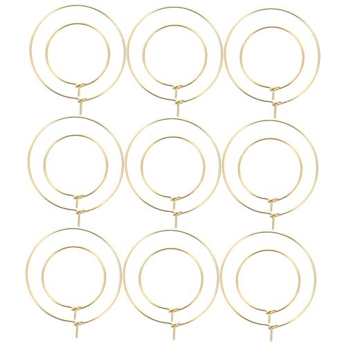 Holibanna 200 Stück Ohrringringe DIY Ohrring Zubehör für Schmuckherstellung Runde Creolen Bastelringe Schmuckzubehör für Ohrschmuck Basteln und Selbermachen Holibanna 200 Stück Ohrringringe DIY Ohrring Zubehör für Schmuckherstellung Runde Creolen Bastelringe Schmuckzubehör für Ohrschmuck Basteln und Selbermachen von Holibanna
