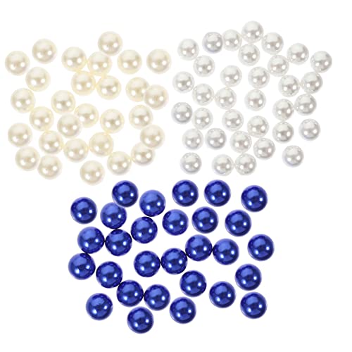 Holibanna 200 Stück Ungelochte Kunstperlen Dekorative Vasenperlen für Tischdeko DIY Schmuck und Hochzeitsgestaltung von Holibanna