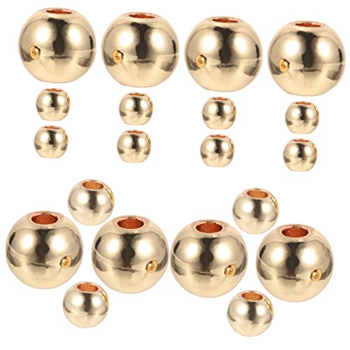 Holibanna 200Stücke DIY Metal Spacer Beads Jewelry Making Accessories For Bracelets And Necklaces Easy To Use von Holibanna
