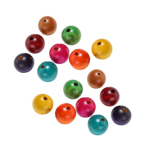 Holibanna 200Stücke Holzperlen Runde Bastelperlen Naturholz für DIY Schmuck Armbänder Halsketten und Bastelprojekte für Bastel Holibanna 200Stücke Holzperlen Runde Bastelperlen Naturholz für DIY Schmuck Armbänder Halsketten und Bastelprojekte für Bastel von Holibanna