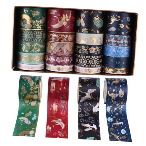 Holibanna 20Rolle Muster Washi Tape Bronzierendes Klebeband für DIY Bastelarbeiten Etiketten und Dekoration Elegant für Scrapbooking und Holibanna 20Rolle Muster Washi Tape Bronzierendes Klebeband für DIY Bastelarbeiten Etiketten und Dekoration Elegant für Scrapbooking und von Holibanna