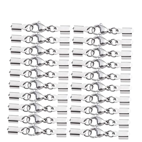 Holibanna 20Stücke DIY Schmuck Verschlüsse Hochwertige Karabinerverschlüsse Für Armbänder Halsketten Und Ohrringe Die Schmuckherstellung Und Reparatur von Holibanna