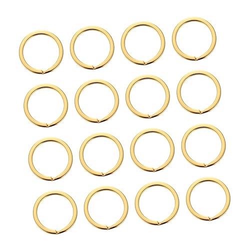 Holibanna 20Stücke Handgefertigte Metall Schlüsselringe Schlüsselringe für DIY Bastelprojekte Polierte Schlüsselanhänger Ringe Robuste Schlüsselversorgung für Sicheres Holibanna 20Stücke Handgefertigte Metall Schlüsselringe Schlüsselringe für DIY Bastelprojekte Polierte Schlüsselanhänger Ringe Robuste Schlüsselversorgung für Sicheres von Holibanna