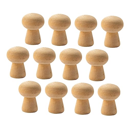 Holibanna 20Stücke Holz Malspielzeug Bastelideen Unbemalt Natürlichem Holz Für DIY Dekoration Und Künstlerisches Gestalten Fördert Die Kreativität von Holibanna