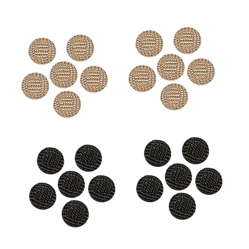 Holibanna 20Stücke Metall Nähknöpfe Retro Dekoration für Kleidung Anzüge Pullover DIY Projekte Langlebiges Legierungsmaterial für Businessanzüge Hüte Gürtel von Holibanna
