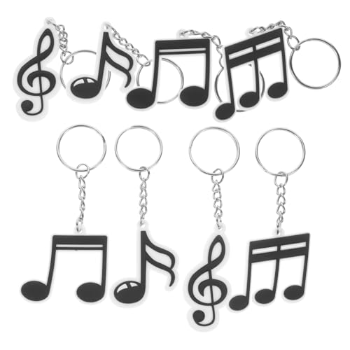 Holibanna 20Stücke Musik Schlüsselanhänger Noten Schlüsselbund für Musikpartys DIY Dekoration für Taschen und Schlüssel Hochwertiges Material Holibanna 20Stücke Musik Schlüsselanhänger Noten Schlüsselbund für Musikpartys DIY Dekoration für Taschen und Schlüssel Hochwertiges Material von Holibanna