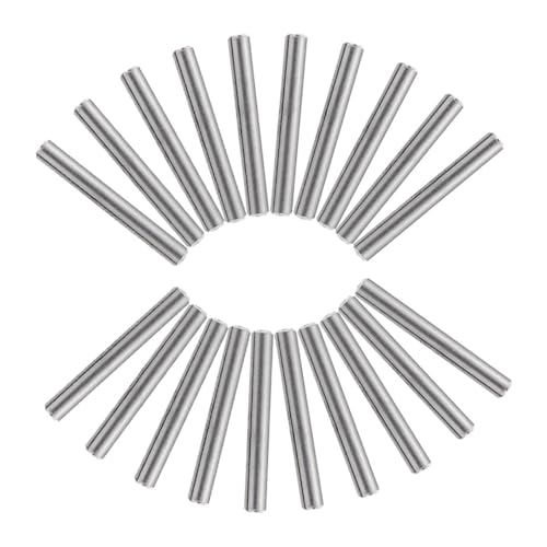 Holibanna 20Stücke Regalstützstifte Möbelmontagestifte für Schränke Holzrahmen Langlebige Metallstifte für Einfache Installation Vielseitige Anwendungen von Holibanna