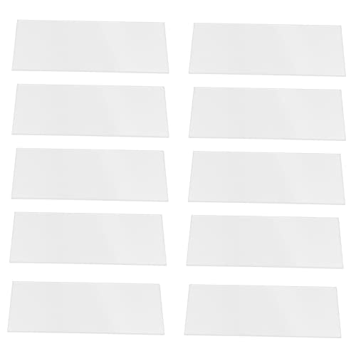 Holibanna 20Stücke Transparente Tischkarten Wiederverwendbare Platzkarten für Hochzeiten Geburtstagsfeiern und Besondere Anlässe für Menüs und Tischnummern Hochwertige von Holibanna