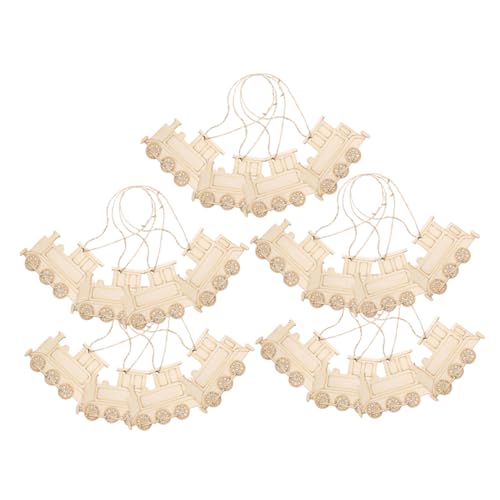Holibanna 20Stücke Unvollendete Holz Zugkopfscheiben zum Selbermachen DIY Holzornamente für Kreative Bastelarbeiten für Dekoration und Holibanna 20Stücke Unvollendete Holz Zugkopfscheiben zum Selbermachen DIY Holzornamente für Kreative Bastelarbeiten für Dekoration und von Holibanna