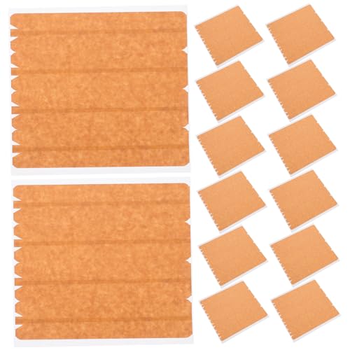 Holibanna 24 Blatt Braunes Papierklebeband mit Hoher Haftung Bedruckbare Oberfläche mit Abreißstreifen Starkes Verpackungsband für Kartons für Versand und Verpackung Holibanna 24 Blatt Braunes Papierklebeband mit Hoher Haftung Bedruckbare Oberfläche mit Abreißstreifen Starkes Verpackungsband für Kartons für Versand und Verpackung von Holibanna
