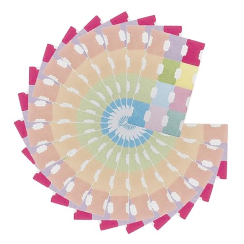 Holibanna 24 Blatt Selbstklebende Reißfeste Index Tabs Farbige Seitenmarker für Büro Schule Zuhause Beschreibbare Haftnotizen Praktische Klassifizierungsaufkleber Holibanna 24 Blatt Selbstklebende Reißfeste Index Tabs Farbige Seitenmarker für Büro Schule Zuhause Beschreibbare Haftnotizen Praktische Klassifizierungsaufkleber von Holibanna