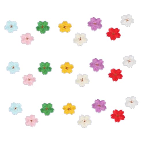 Holibanna 24 Stück Teiliges Gestickter Blumen patches mit Hot Melt Rückseite Vielseitige DIY Stoffaufnäher für Jacken Taschen und Kleidung Bunte Applikationen zum Aufbügeln oder Nähen Holibanna 24 Stück Teiliges Gestickter Blumen patches mit Hot Melt Rückseite Vielseitige DIY Stoffaufnäher für Jacken Taschen und Kleidung Bunte Applikationen zum Aufbügeln oder Nähen von Holibanna