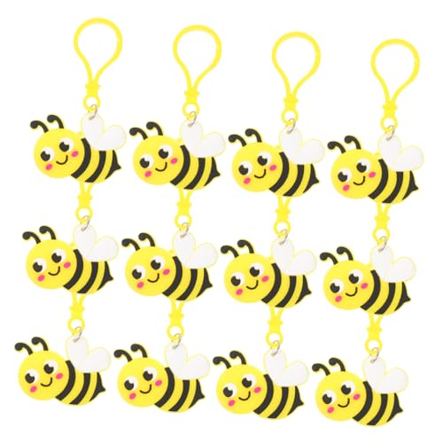 Holibanna 24Stücke Bienen Schlüsselanhänger Aus Robustem Material Niedliche Biene Rucksack Und Geldbörse Dekoration Für Partys Und Vielseitig Einsetzbar von Holibanna