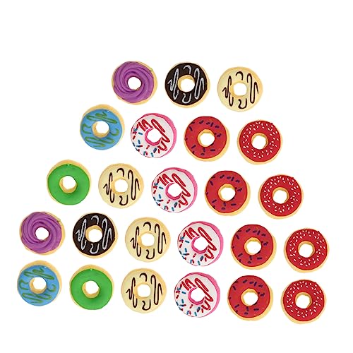 Holibanna 24Stücke Radiergummis Für Niedliche Donut Form Kreatives Für Leicht Und Langlebig Schulzubehör Und Mitgebsel Für Partys von Holibanna
