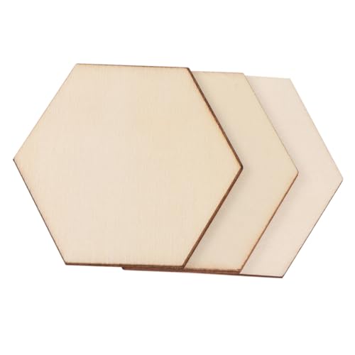 Holibanna 25 Stück Sechseckige Holzscheiben Dekorative Namensetiketten für Hochzeiten und Partys Unlackierte DIY Holzanhänger Naturmaterialien Holibanna 25 Stück Sechseckige Holzscheiben Dekorative Namensetiketten für Hochzeiten und Partys Unlackierte DIY Holzanhänger Naturmaterialien von Holibanna