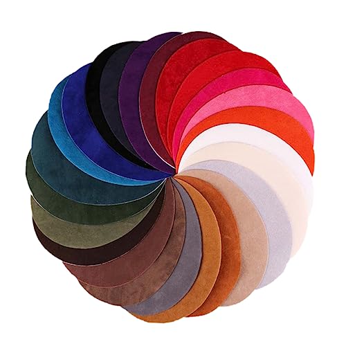 Holibanna 25 Stück Teiliges Buntes Kleidungspatches DIY Applikationen zum Aufnähen und Aufbügeln Stoffflicken für Ellenbogen Knie Reparatur und Dekoration von Pullovern Jacken Mänteln und Holibanna 25 Stück Teiliges Buntes Kleidungspatches DIY Applikationen zum Aufnähen und Aufbügeln Stoffflicken für Ellenbogen Knie Reparatur und Dekoration von Pullovern Jacken Mänteln und von Holibanna