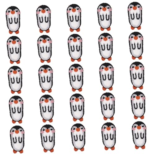 Holibanna 25 Stück Teiliges Cartoon Pinguin Bügel und Nähapplikationen Bunte DIY Stickflecken für Kleidung Praktische Textilflicken zum Dekorieren und Reparieren als für Holibanna 25 Stück Teiliges Cartoon Pinguin Bügel und Nähapplikationen Bunte DIY Stickflecken für Kleidung Praktische Textilflicken zum Dekorieren und Reparieren als für von Holibanna