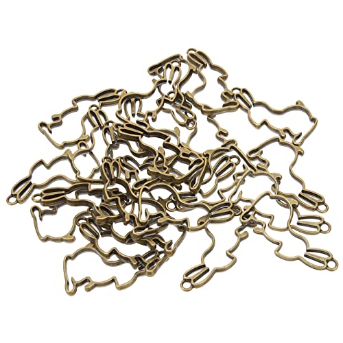 Holibanna 25 Stück Teiliges Hasen Open Bezel aus Metall für DIY Harz Schmuckherstellung Leichte Anhänger Kreative Charms für Ohrringe Halsketten Armbänder Personalisierte Schmuckzubehör Holibanna 25 Stück Teiliges Hasen Open Bezel aus Metall für DIY Harz Schmuckherstellung Leichte Anhänger Kreative Charms für Ohrringe Halsketten Armbänder Personalisierte Schmuckzubehör von Holibanna