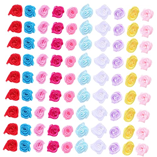 Holibanna 250Stücke Handgemachte Bandrosen Mischfarben DIY Dekorationsmaterial Für Hochzeiten Bastelprojekte Und Arrangements Holibanna 250Stücke Handgemachte Bandrosen Mischfarben DIY Dekorationsmaterial Für Hochzeiten Bastelprojekte Und Arrangements von Holibanna