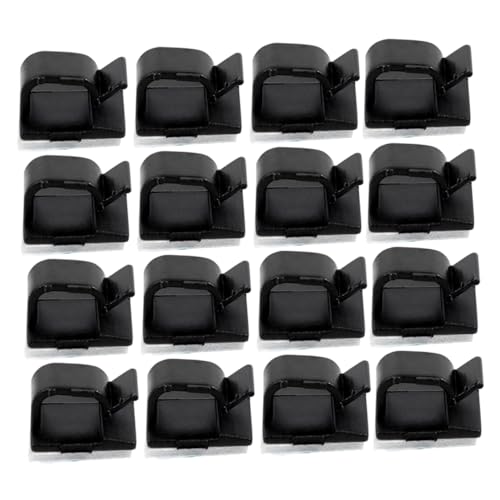 Holibanna 25Stücke Selbstklebende Kabelmanagement Klemmen Praktische Kabelhalter für Effektive Ordnung zur Wandbefestigung von Tv PC Küchengeräten aus Leichtem Holibanna 25Stücke Selbstklebende Kabelmanagement Klemmen Praktische Kabelhalter für Effektive Ordnung zur Wandbefestigung von Tv PC Küchengeräten aus Leichtem von Holibanna