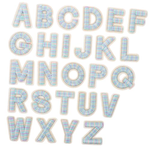 Holibanna 26 Stück Teiliges Kleine Bunte Aufbügel Buchstaben Patches Gestickte Iron Applikationen für Kleidung Taschen Hüte DIY Textil Dekoration und Reparatur Holibanna 26 Stück Teiliges Kleine Bunte Aufbügel Buchstaben Patches Gestickte Iron Applikationen für Kleidung Taschen Hüte DIY Textil Dekoration und Reparatur von Holibanna