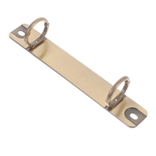 Holibanna 2Loch Binder Mechanismus Austauschbarer Ringclip Für Notizbuchbinder DIY Buchzubehör Für Lose Ringe Antikem von Holibanna